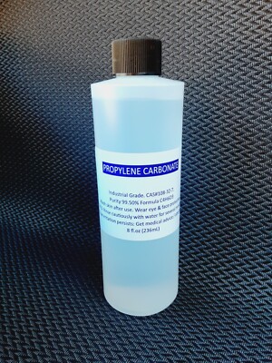 Propylene Carbonate 8 fl. oz / 236ml High Purity Solvent CAS: 108-32-7 Methyl