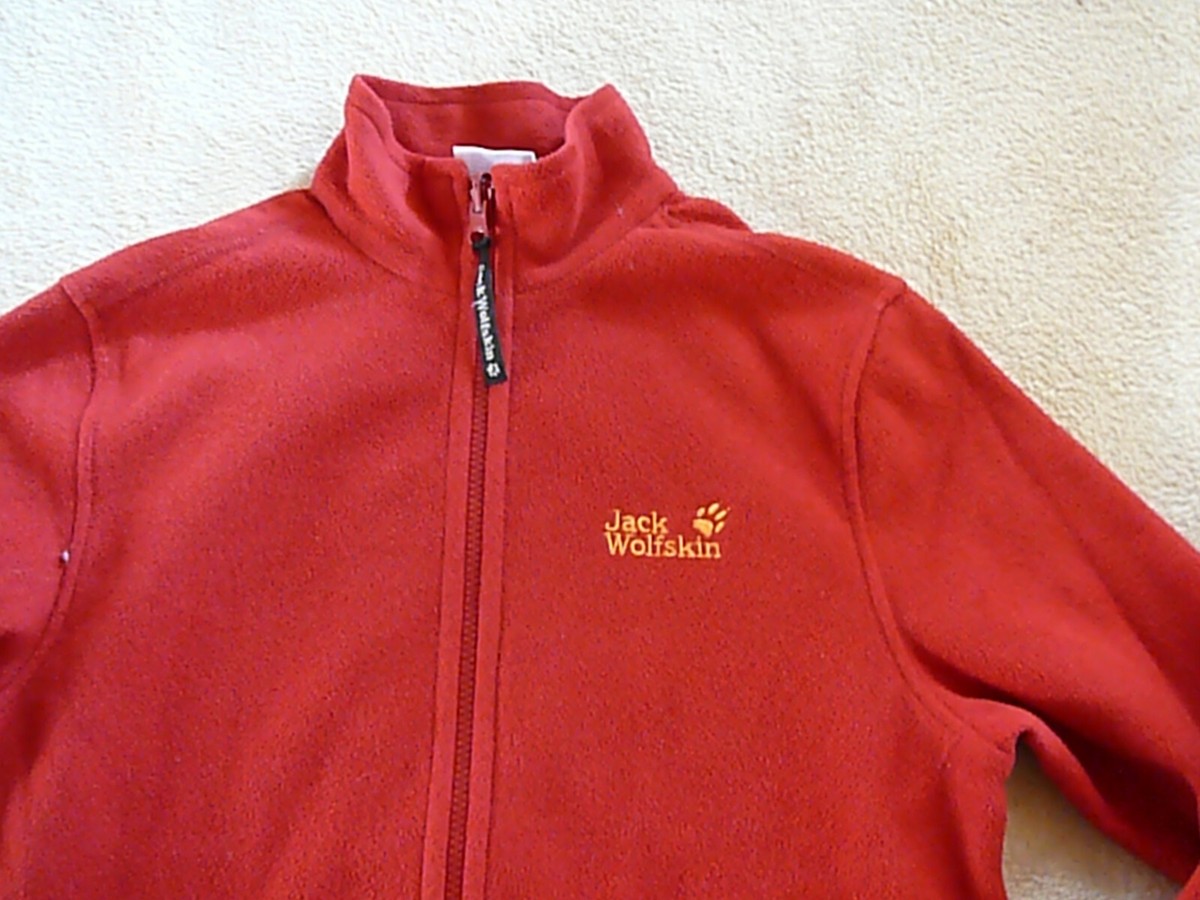 Jack Wolfskin Fleecejacke Polartec Mädchen Farbe Rot