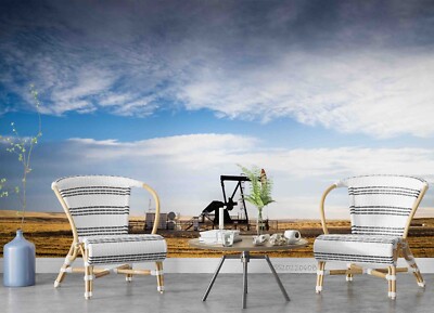 3D Blue Sky Clouds Earth Scenery Self-adhesive Removable Wallpaper Murals 31