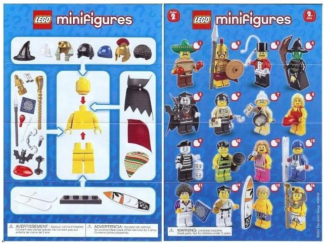 Lego minifigures series 2 unopened factory sealed pick choose your own - Image 2 of 3