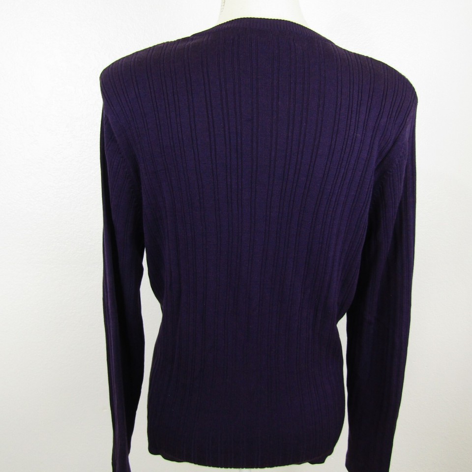 Josephine Chaus Shirt Top Blouse Sweater Cardigan Button Up Womens XL