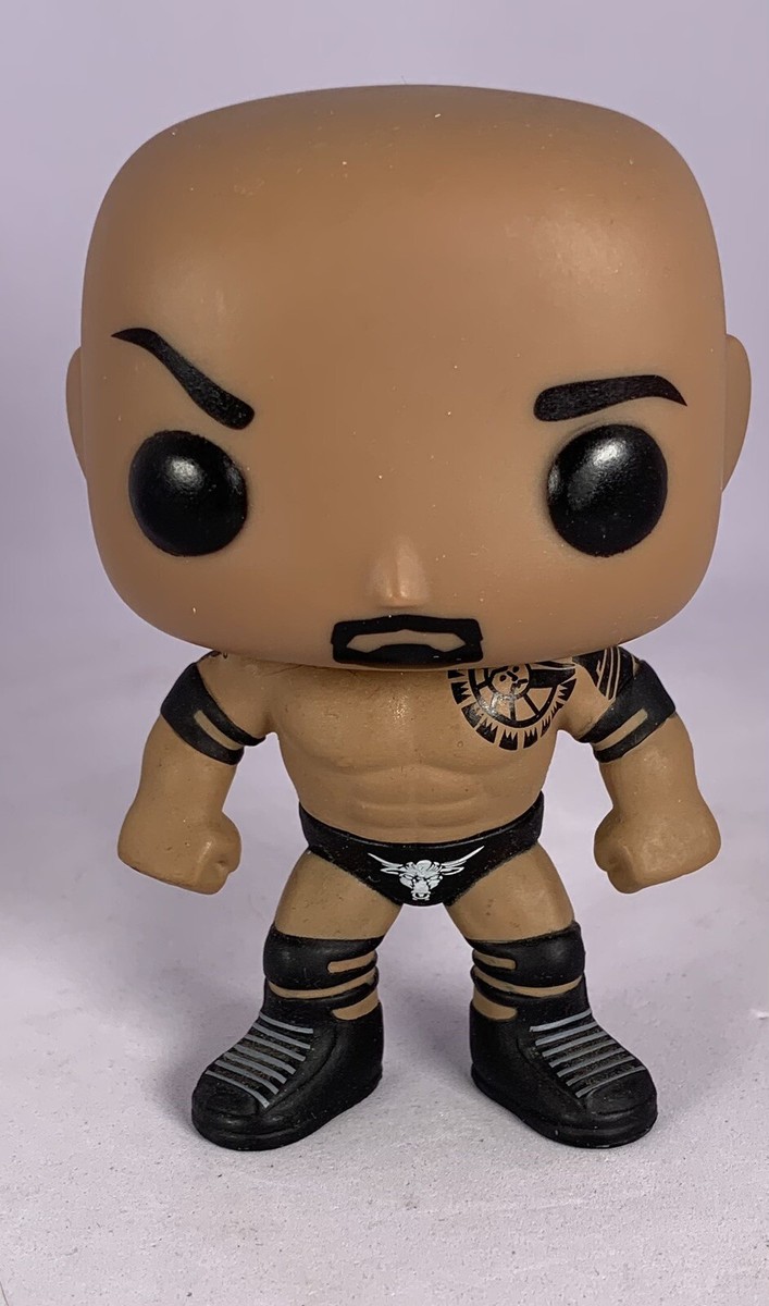 The Rock Funko Pop 03 Loose WWE | eBay