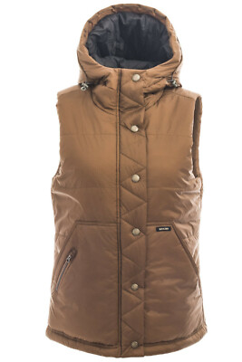 HOLDEN Women's WILLOW Vest - Brown - Large - NWT