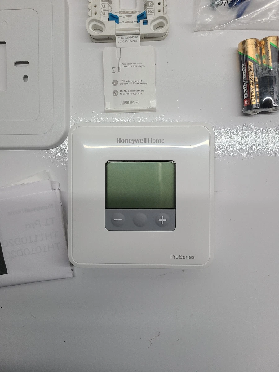 Honeywell TH1110D2009 T1 Pro Non Programmable Thermostat 1H/1C Heat Pump |  eBay
