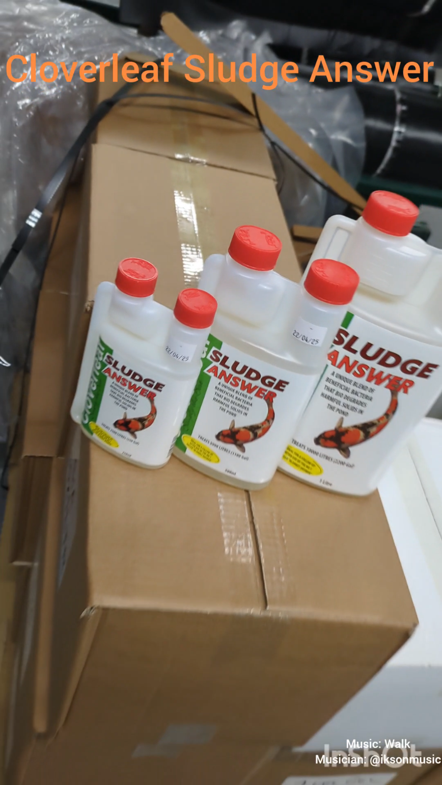 Cloverleaf Sludge Answer Treatment Remove Dirt/Mud/Muck/Silt Koi Fish Pond eBay