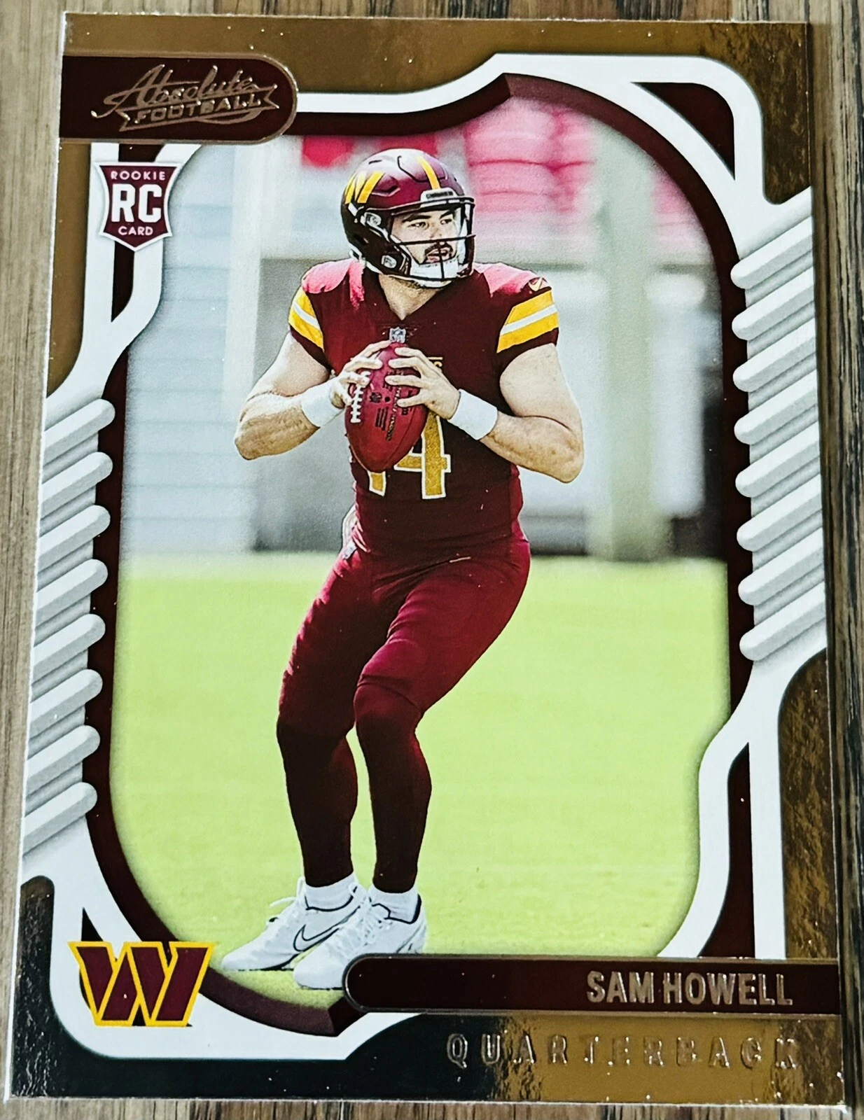 Sam Howell trading card