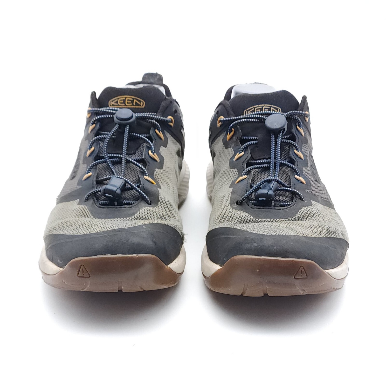 Scarpe da trekking sportive KEEN Explore Vent da uomo verdi stringate taglia US 10