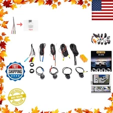 360° Panoramic Camera Car Bird View System 4-Camera For Android Radio Player USA