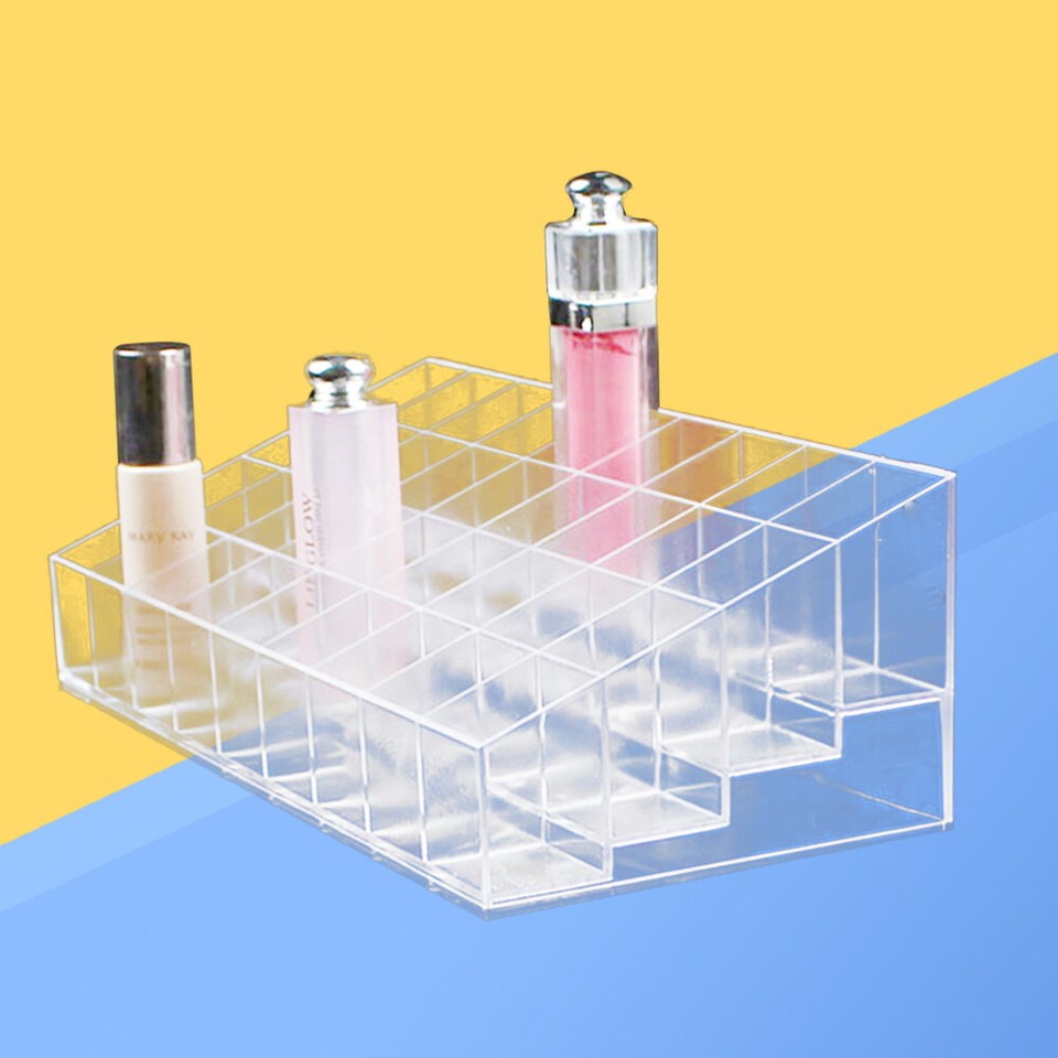 Makeup Organizer Lipstick Lip Gloss Organizer Acrylic Lipstick
