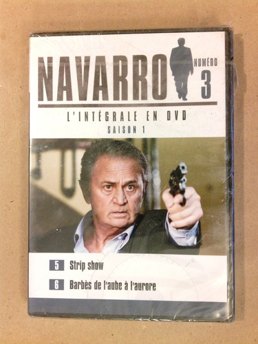 SELTENE DVD / NAVARRO NR. 3 / ROGER HANIN / 2 EPISODEN / 180 MINUTEN / NEU CELLO