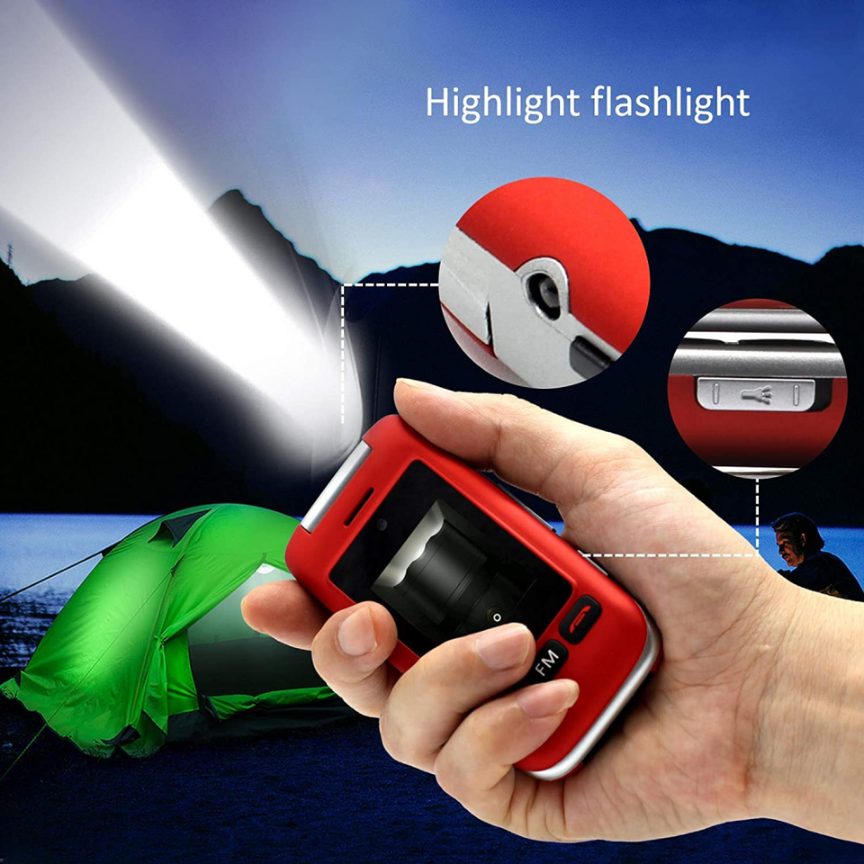 Artfone GSM Big Button Mobile Phone for Elderly, Sim Free Unlocked Dual