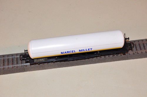 LIMA - Carro CISTERNA della SNCF coi marchi "Marcel Millet" - senza scatola - Foto 7 di 8