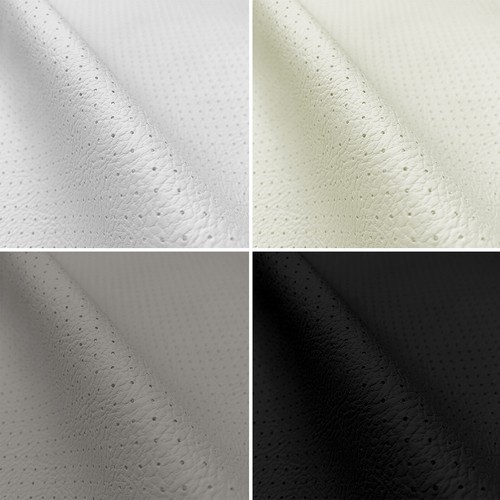 PERFORATED LEATHER HEADLINER Fabric Auto Upholstery Seating Trimmings Door Seals - Picture 1 of 17