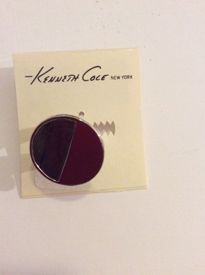 $35 Kenneth Cole Mother Of Pearl Circle Ring  Size 8 28F