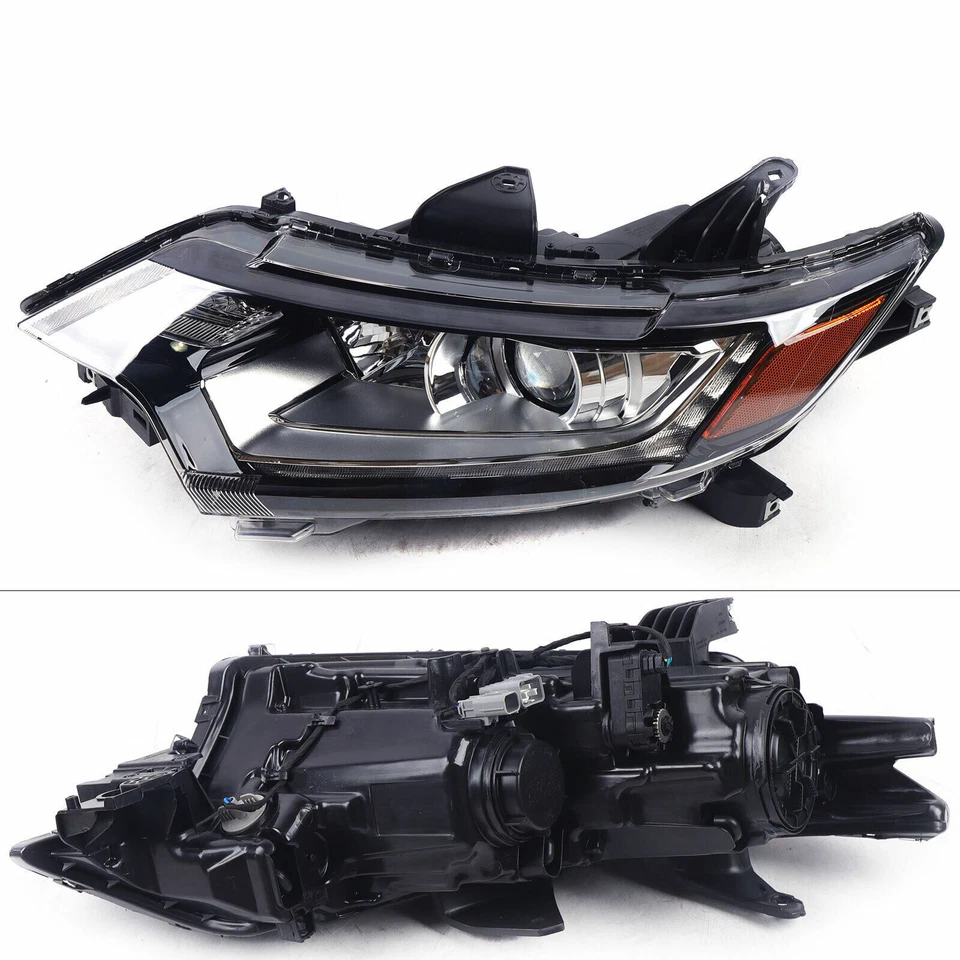 Headlight Halogen LED DRL For 2016 2017-2020 Mitsubishi Outlander Right & Left Foto 3 de 4