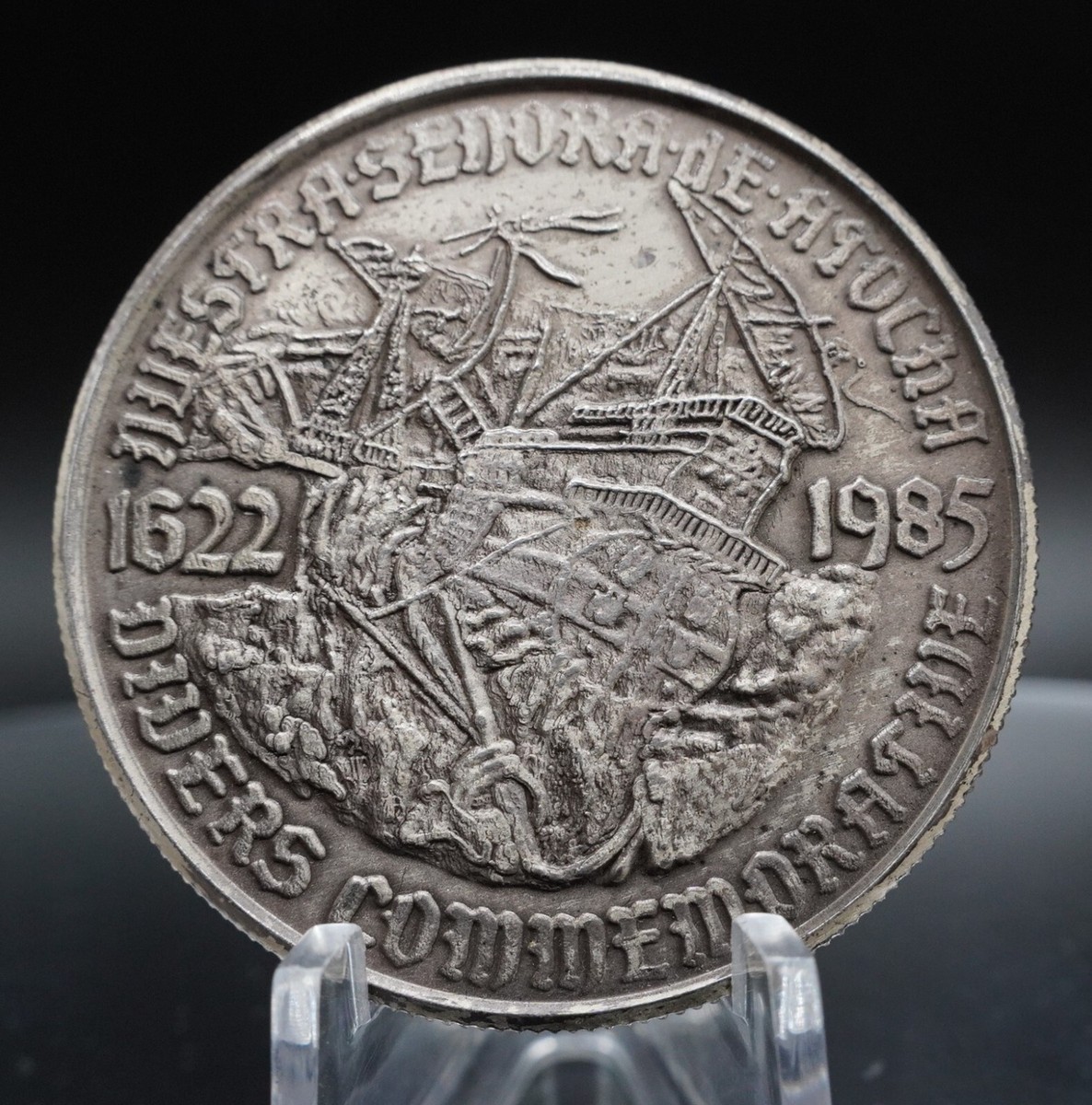 1985 Nuestra Senora de Atocha Divers Mel Fisher 1oz 999 FINE