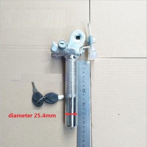 Electric Bike Scooter Seatpost Flip top/up Lock with key Seat Post 25