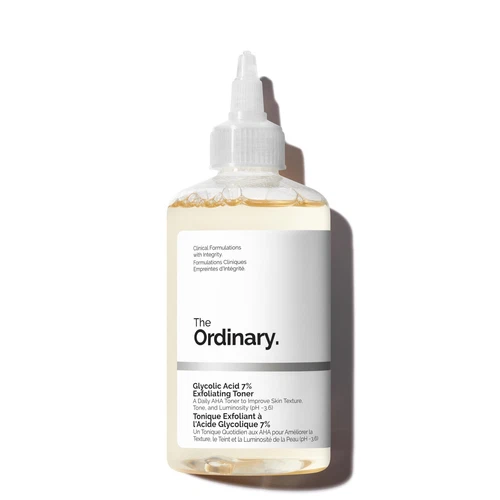The Ordinary Glycolic Acid 7% Exfoliating Toner Brightening and Smoothing 3.4 oz