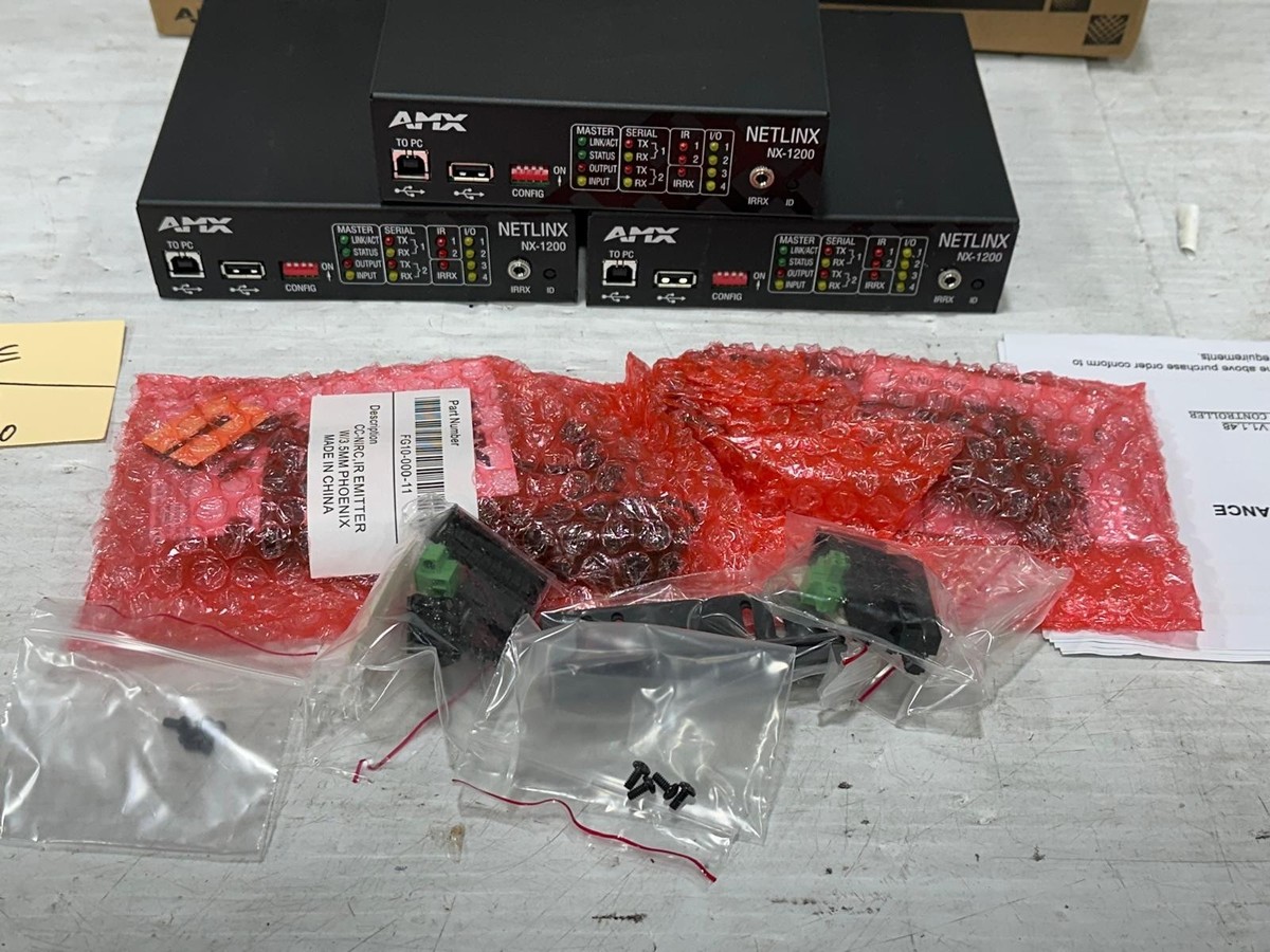AMX NX-1200 NetLinx Integrated Controller #6099-E (One) | eBay