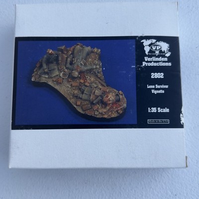 Verlinden Productions 2802 Lone Survivor Vignette 1:35 Scale Resin Model Kit