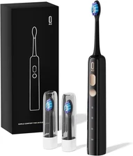 O.H.B Sonic Electric Toothbrush, Electronic 80° Wave Oscillation