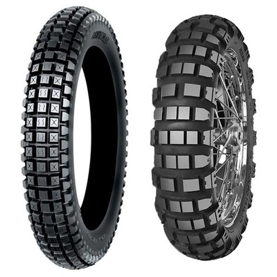PAAR MOTORRADREIFEN MITAS 90/90-21 54T + 150/70-18 70T ENDURO TRAIL XT + M+S