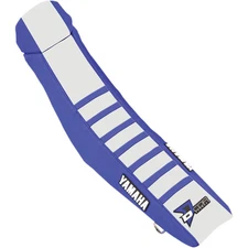 D'COR VISUALS 0821-3225 30-50-466 Seat Cover blue/white - yz250f/450f '14-'18