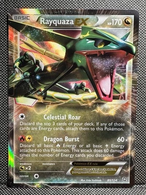 Rayquaza EX 85/124 Dragons Exalted Holo Ultra Rare Pokémon TCG | Excellent LP - Image 1 of 4