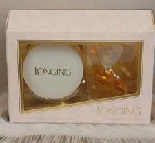 Vintage Longing by Coty Dusting Powder and Cologne Spray Set Classic NIB