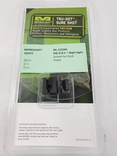 Meprolight ML-12224G Tru-Dot Sure Shot Self-Illuminated Tritium Night Sight Set