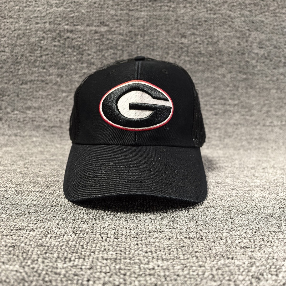 '47 Brand Georgia Bulldogs NCAA Trucker Hat Black Mesh Snapback Cap