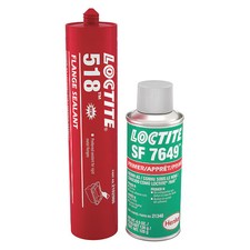 Loctite Anaerobic Gasket Sealant, 300 mL, Red, Temp Range -65 to 300 Degrees F