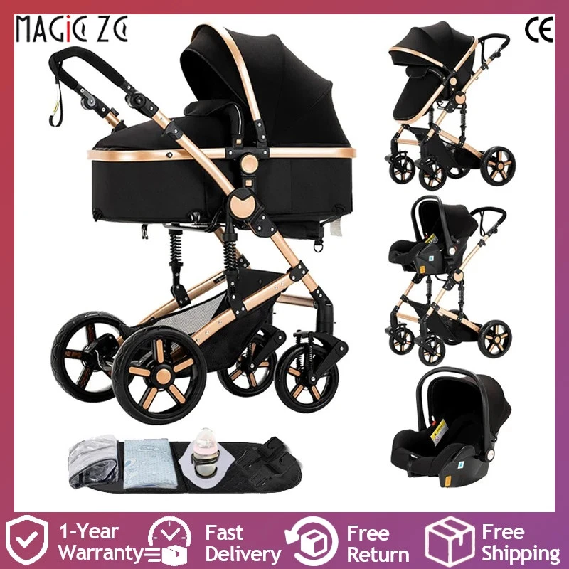 Trio Stroller 3 in 1 High Configuration Light and Warm Stroller
Opens in a new window or tab