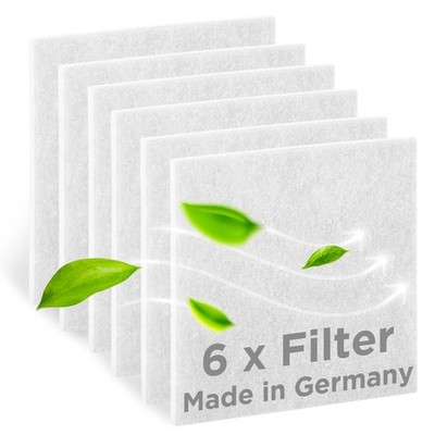 6x Replacement Filters for LIMODOR Compact Fans - Compatible with Limot Ventilators...