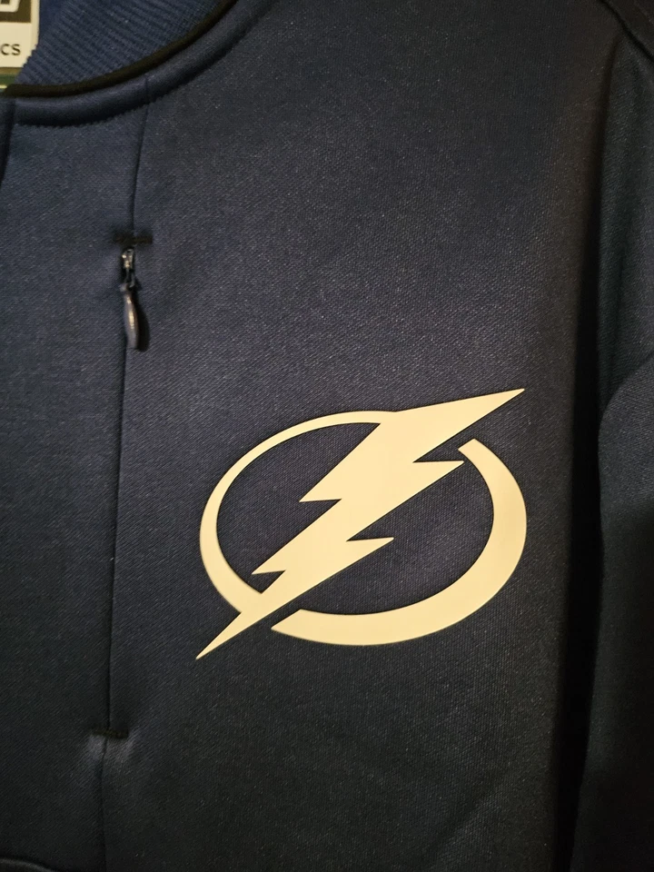Tampa Bay Lightning NHL Fanatics Jacket Mens Size LG - Image 2 of 4