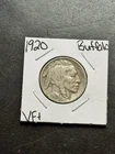 1920 P Buffalo Nickel VF Very Fine Better Date US 5c Type Coin (Raw19085)