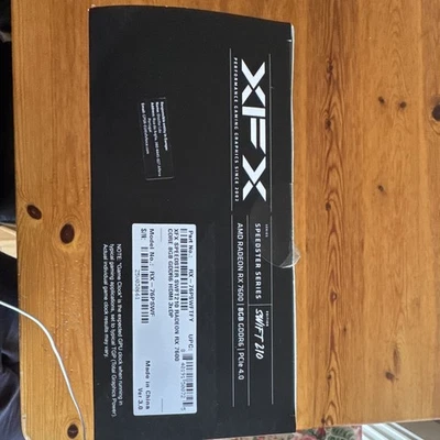 RX 7600 listing on ebay