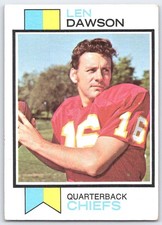 1973 Topps #335 Len Dawson Kansas City Chiefs