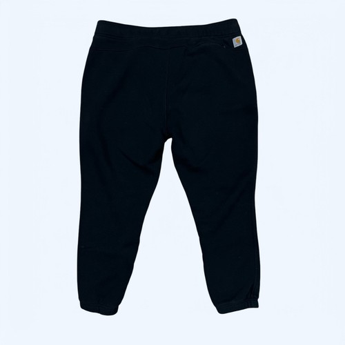 Carhartt Womens XL 16-18 Relaxed Fit Jogger Sweatpant Black BN5510-W Pockets - Picture 6 of 7