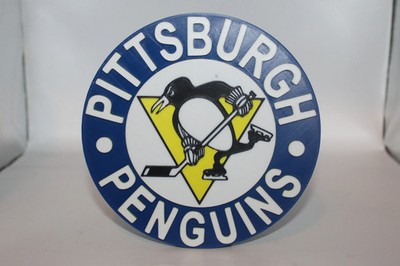 Pittsburgh Penguins 3D printed Logo Sign Wall Desk Shelf Art