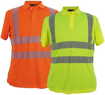 Übergrößen Warn-Poloshirt marc & mark 2 Farben 3XL-8XL