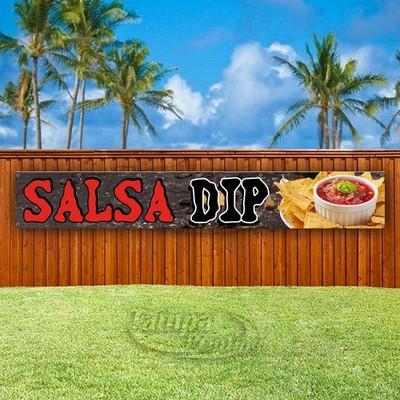 SALSA DIP Advertising Food Restaurant Snack Vinyl Banner Flag Sign USA XL01892