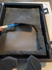 Sega Saturn Console Blockbuster Rental Case / Vintage 90s System Travel Case 