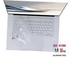 Silicone Keyboard Skin Cover Compatible for compatible for Zenbook UX5406 Clear