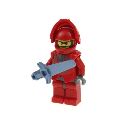 1xLego Minifigur Castle Kingdom II Ritter Santis Brustpanzer Schwert Helm cas259 - Bild 1 von 3