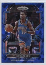 2021-22 Panini Prizm Blue Ice Prizm 39/125 Theo Maledon #179 0r5l