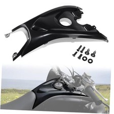 Gas Tank Cover Guard for Raptor 700 13-25, Black Plastic Gas Tank Cap Cover