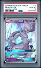 2019 POKEMON SUN & MOON HIDDEN FATES #31 MEWTWO GX PSA 10
