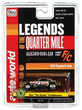 AW Legends SC369 R26 Slot Car 1970 Plymouth Cuda Don the Snake Prudhomme
