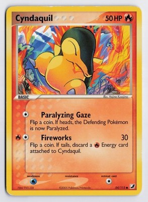 Cyndaquil - UF #54/115 Unseen Forces Normal MP
